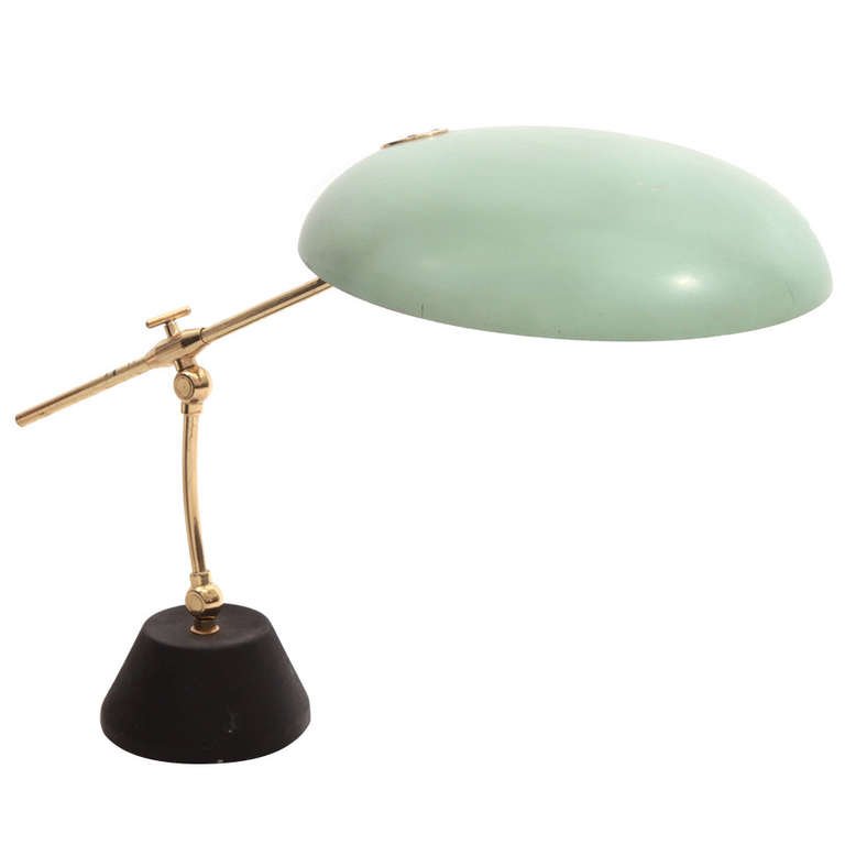 Articulating Brass Iron Metal Italian, Italian Table Lamps