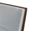 Pair of Walnut and Mohair Slipper Chairs - Image 3