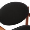 Jens Risom Sculpted Walnut Armchairs, set of 8 - Image 5