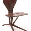 Brutalist Steel and Pine Dining Table and Chairs - Image 3