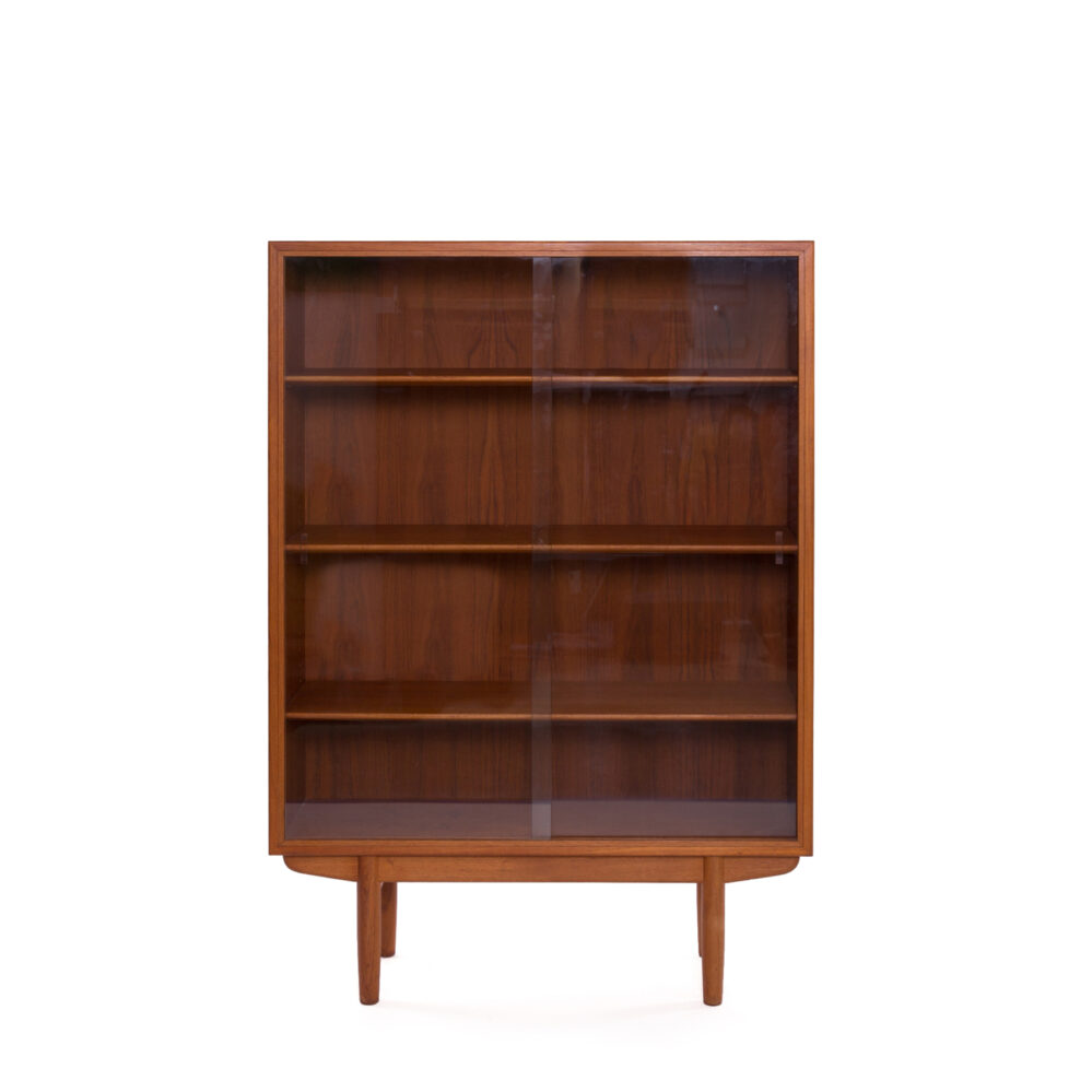 Borge Mogensen Teak Glass Book Case