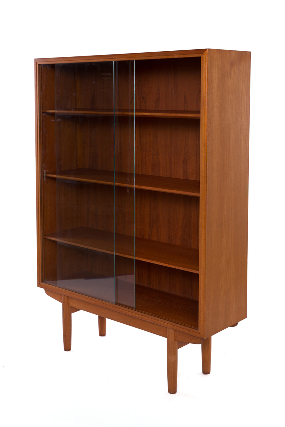 Borge Mogensen Teak Glass Book Case - Image 2