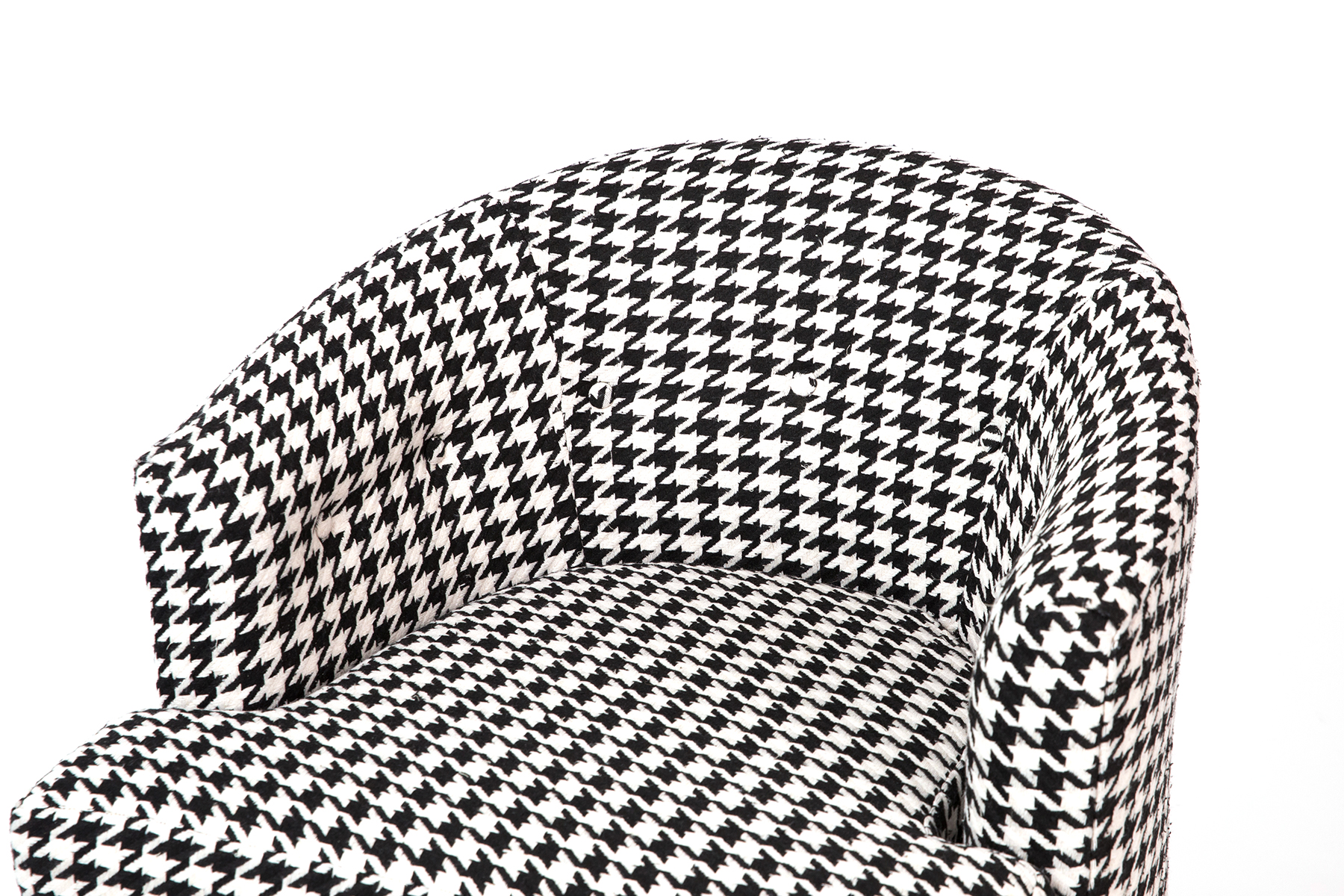 houndstooth swivel chair