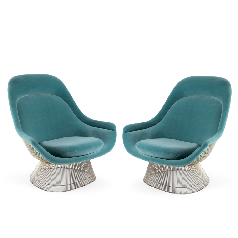 Warren Platner Knoll Throne Chairs