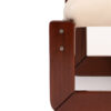 Percival Lafer Rosewood Leather Mid Century 1970's Ottomans - Image 3