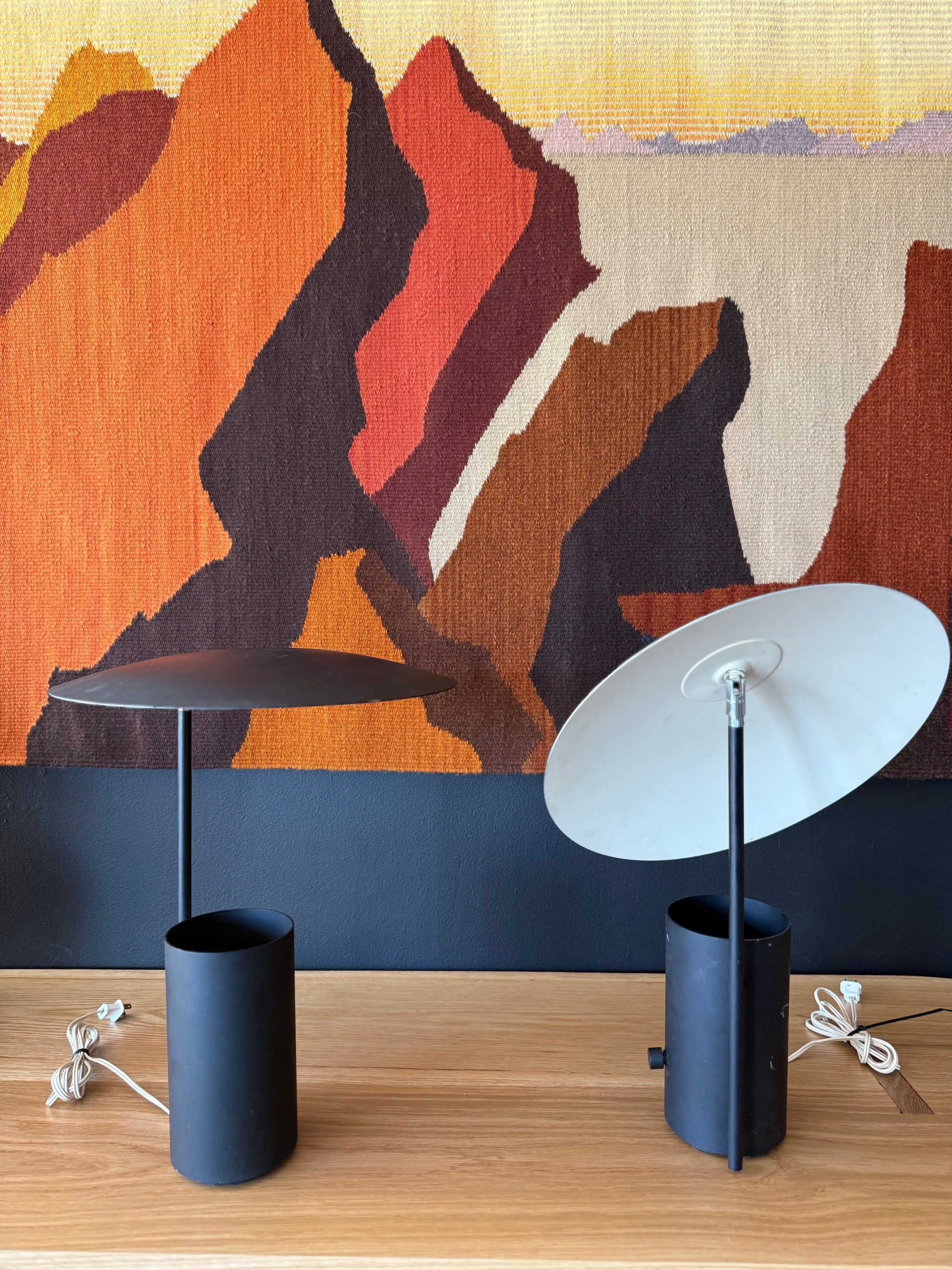 George Nelson Half Nelson Table Lamps