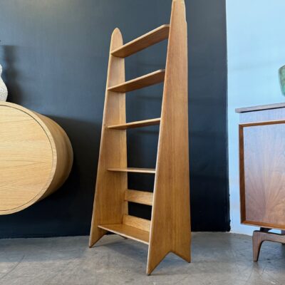 Pierre Cruège 1950’s Oak Bookcase